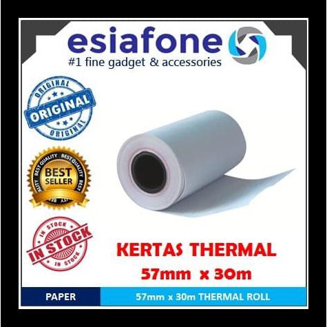 

Esiatec Thermal Roll Paper For Zjiang Printer - Kertas 57Mm Branded Ekslusif
