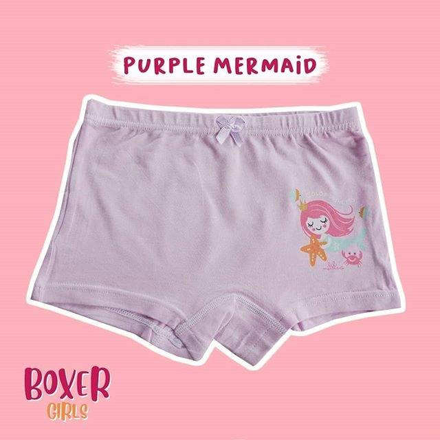 Celana Dalam Anak Perempuan Model Boxer Sorex Usia 2-7 Tahun - Boxer Girl