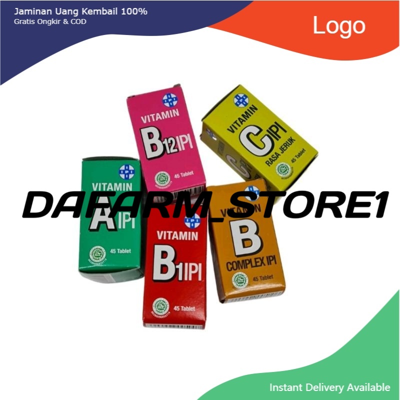 Vitamin C IPI / Vitamin B 12 IPI / Vitamin B Complex IPI / Multivitamin