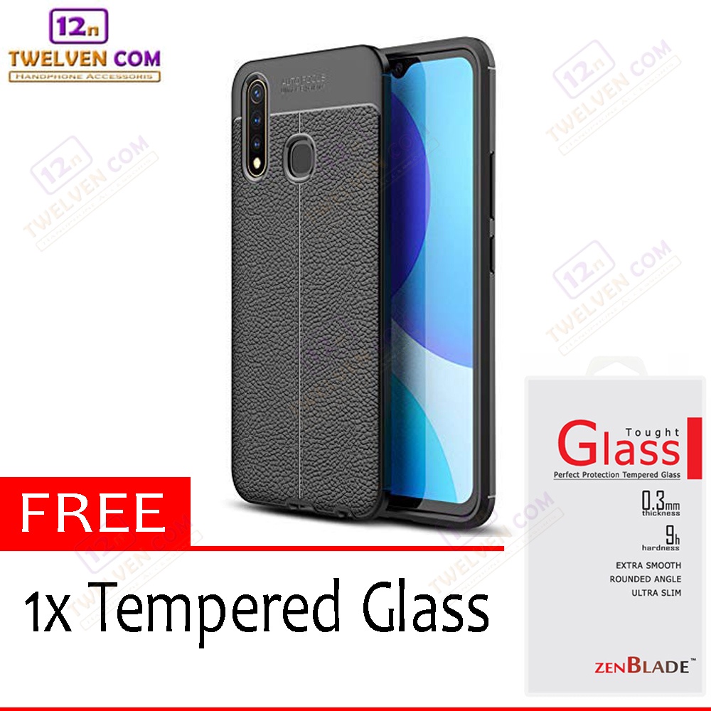 [FLASH SALE] Case Auto Focus Softcase Samsung A21 - Free Tempered Glass