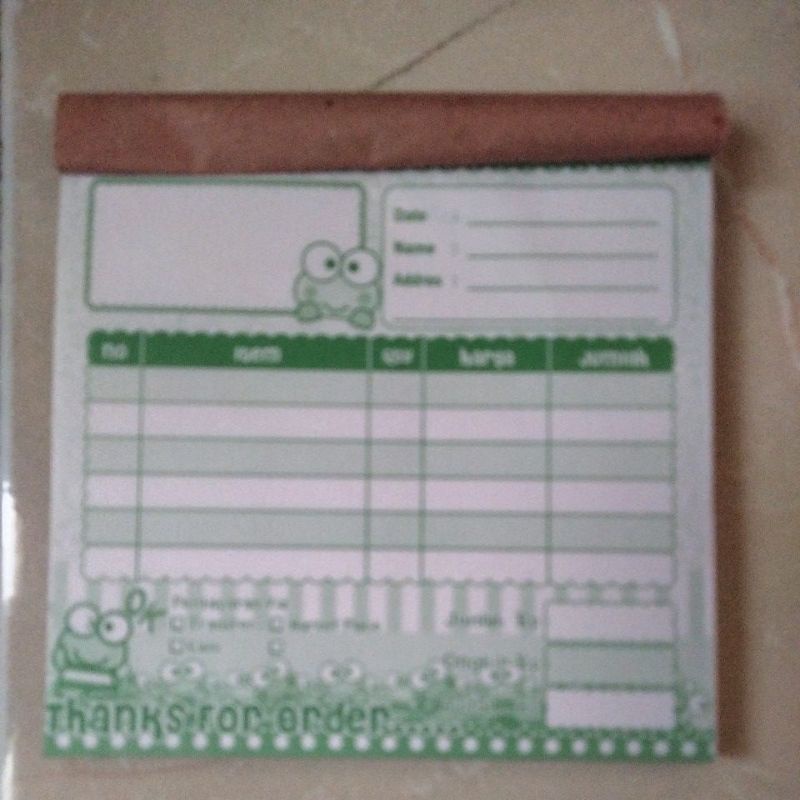

aneka nota 2 ply