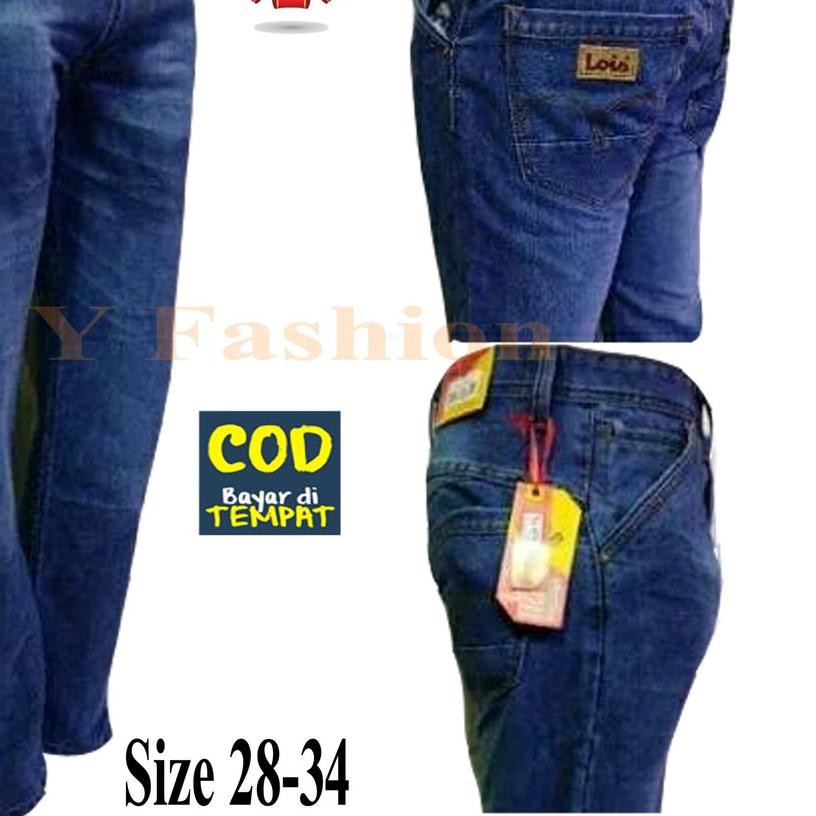 [] Celana Lois OR /Jeans Standart /Jeans Pria Straight original ♗