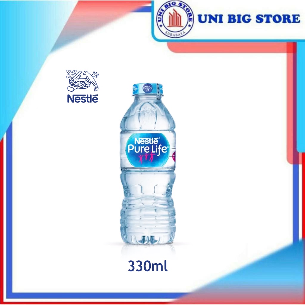 Jual Nestle Pure Life Mineral Water 330 Ml Air Mineral 1 Botol Shopee Indonesia 9708