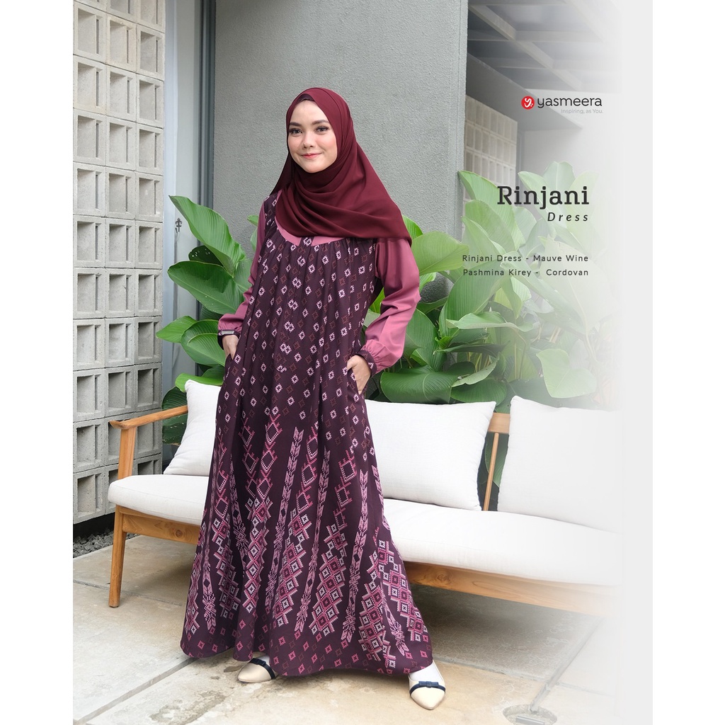 Gamis Yasmeera Rinjani Dress Terbaru Yasmeraa