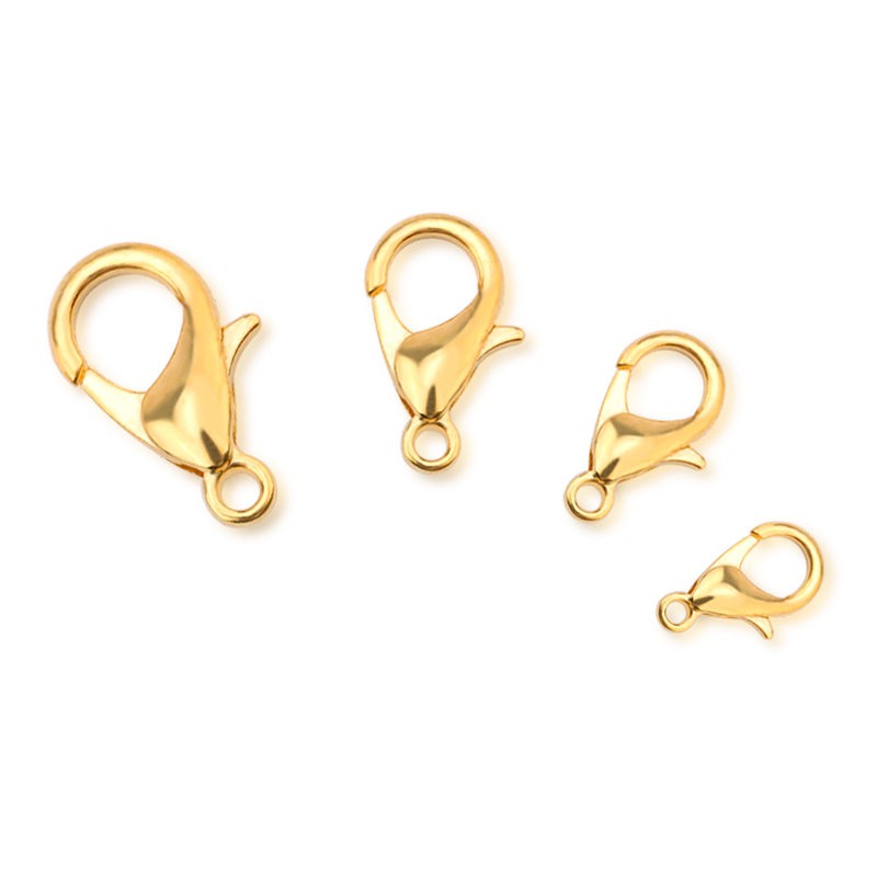 5x10 / 6x12 / 7x14 / 8x16mm Klip Lobster Bahan Zinc Alloy