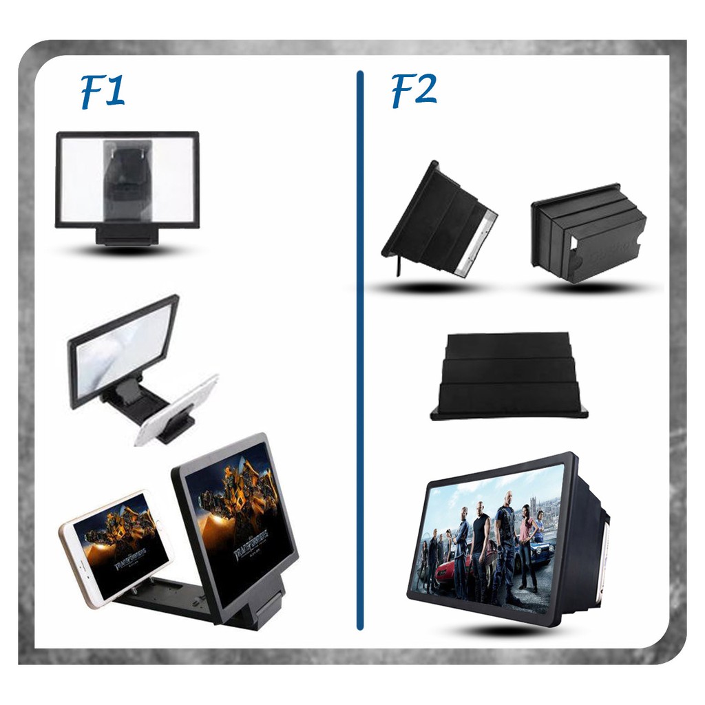 KACA PEMBESAR LAYAR 3D F12 / ENLARGED SCREEN LAYAR