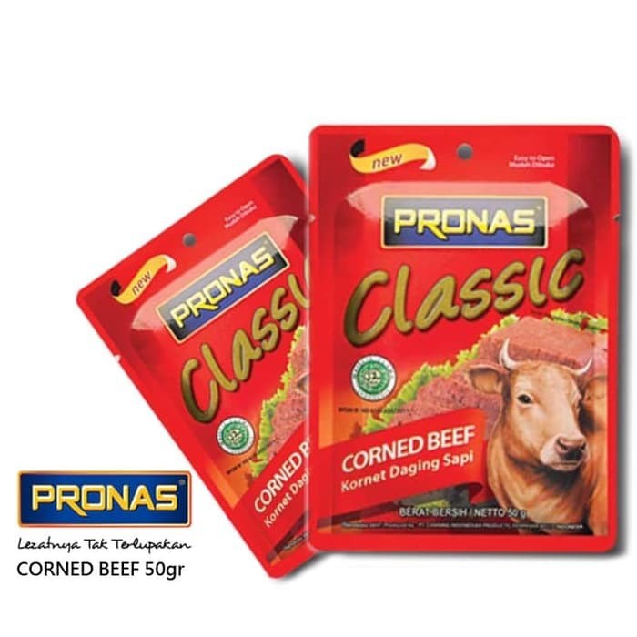 

Pronas Kornet Sapi Sachet 50gram