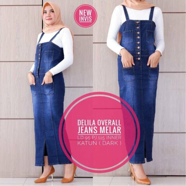 cod delilla overall jeans / resita overall jeans / jadore overal jeans delila