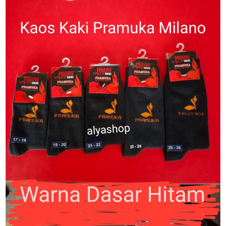 Kaos kaki Pramuka milano