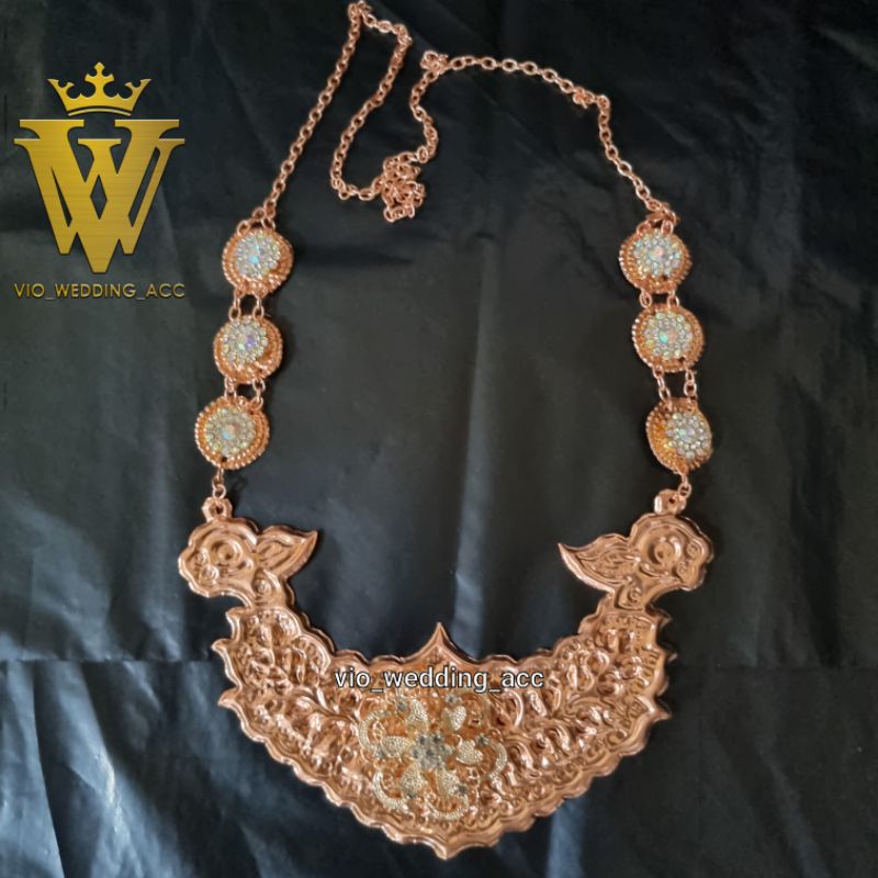 kalung koin ( Rose Gold)