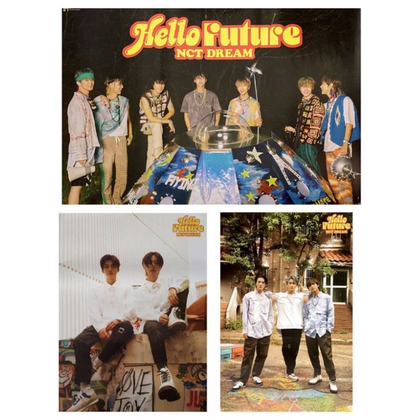 NCT DREAM - HELLO FUTURE + POSTER (PC JISUNG CHENLE)