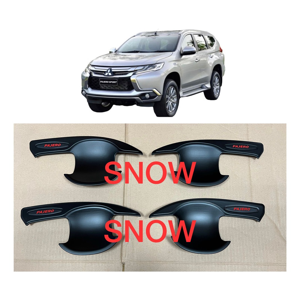 Cover Outer Mangkok All New Pajero 2016 2020 2022 Hitam Chrome