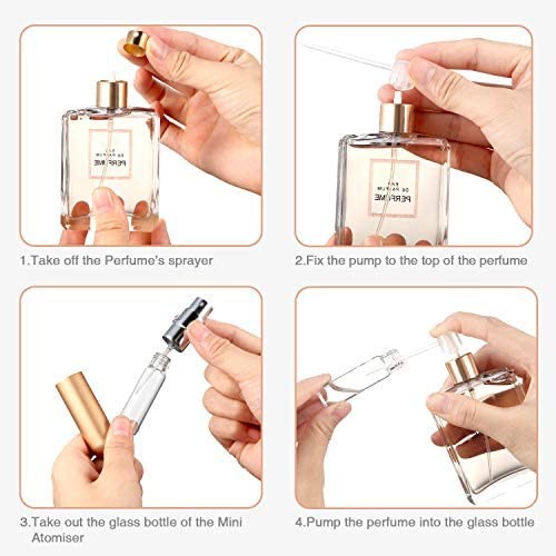 Botol Parfum Mini Travel - Bottle Spray Aluminium Serbaguna - Botol Travel Terbaru