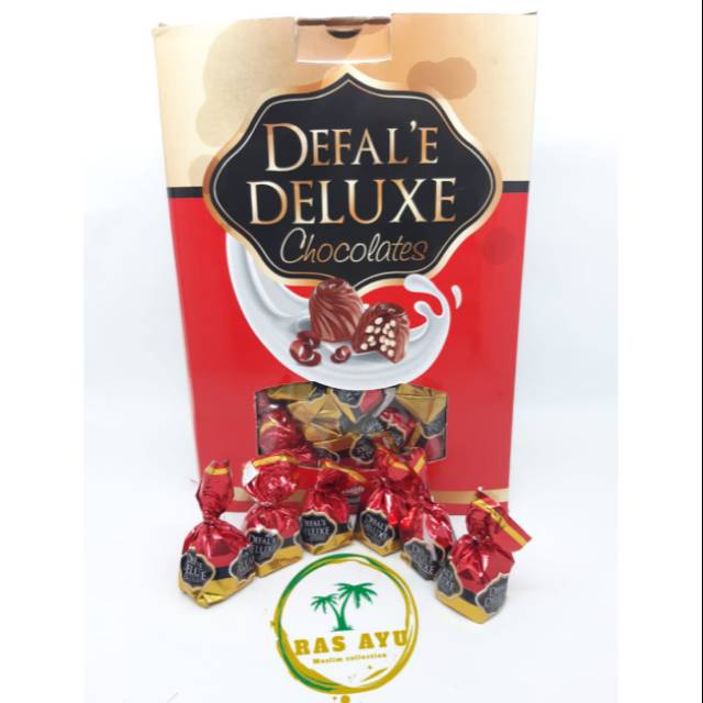 

Coklat Deluxe Red 2kg / Coklat arab / oleh oleh Haji umroh