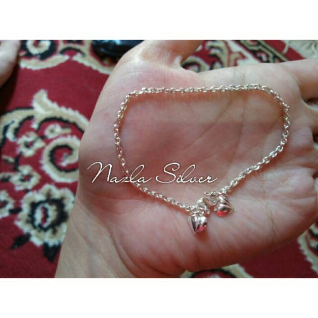 Gelang tangan perak