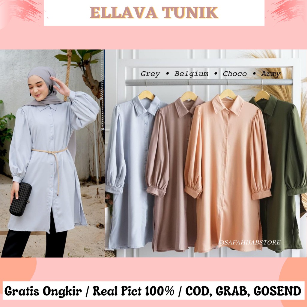 ELLAVA TUNIK / ATASAN / KEMEJA WANITA