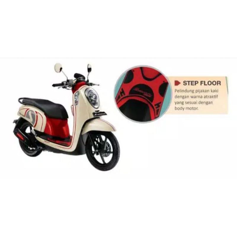 karpet Rubber step floor scoopy original
