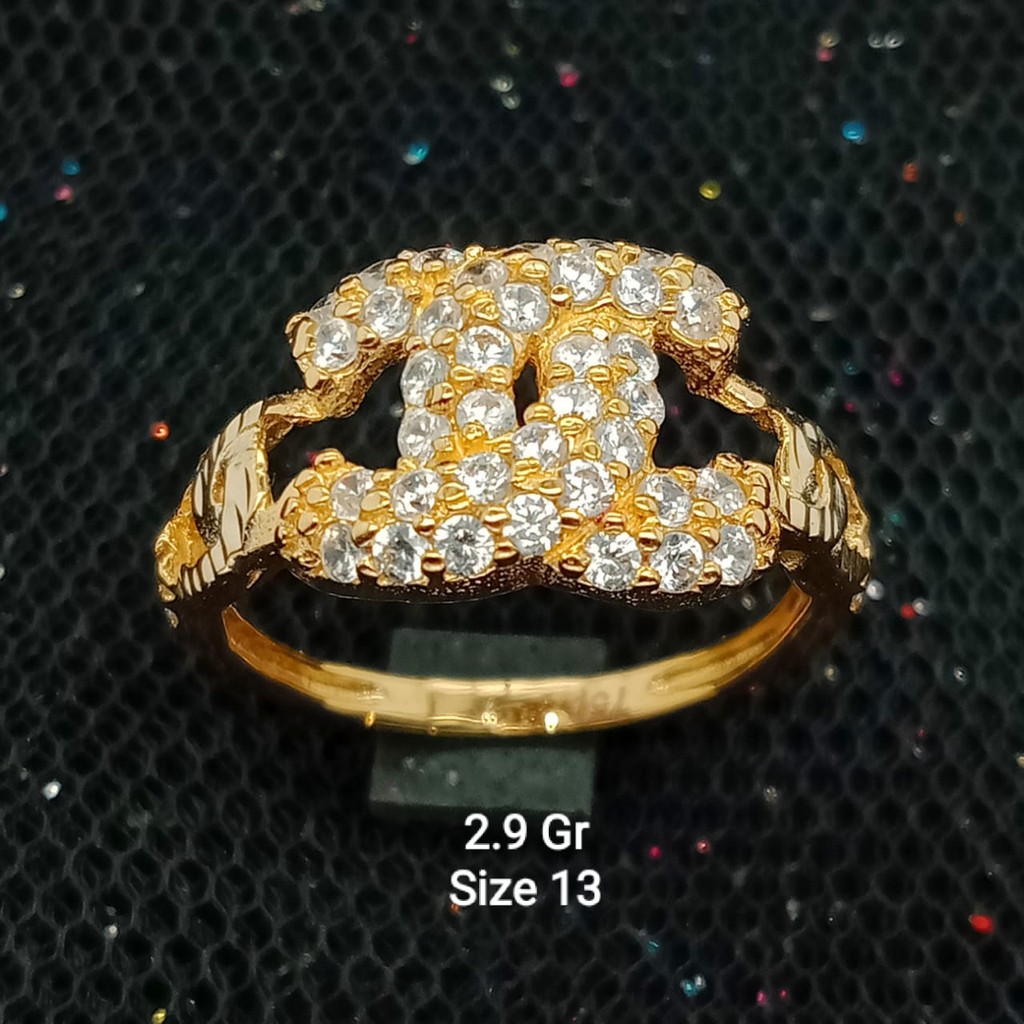 New Cincin Emas 17 K - 2.9 gr Kadar 750 - 3003