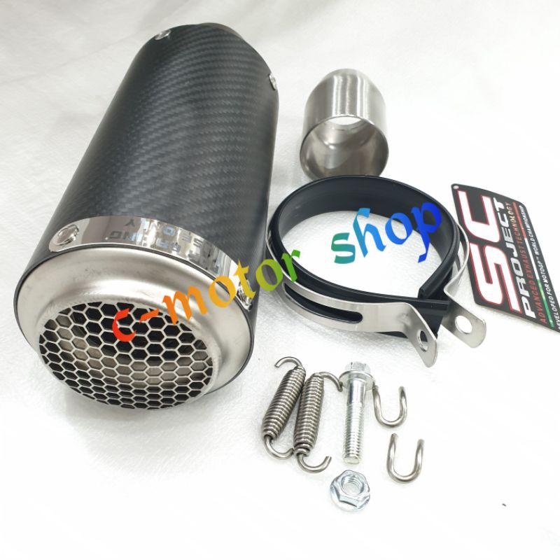 Knalpot Sc Project Import Carbon Original