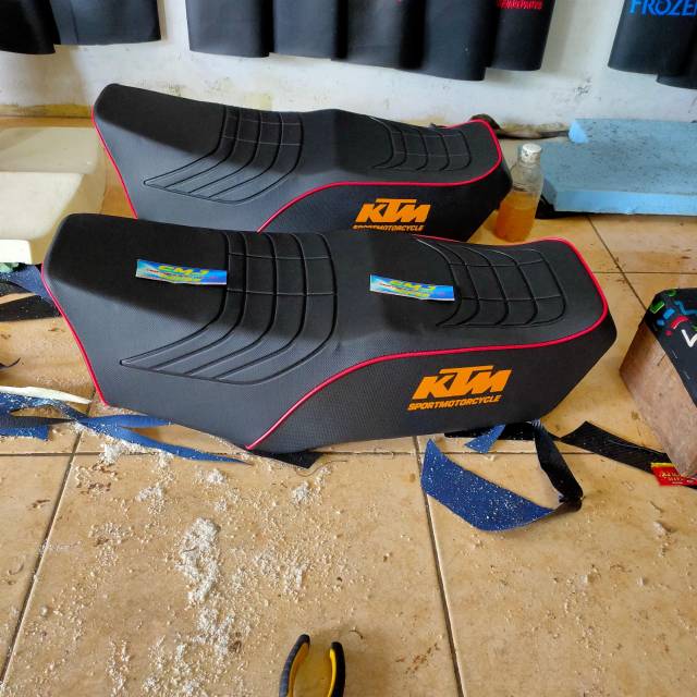 Jok Rx king siku KTM - jok RX king siku kotak, jok RX king style Jogja,