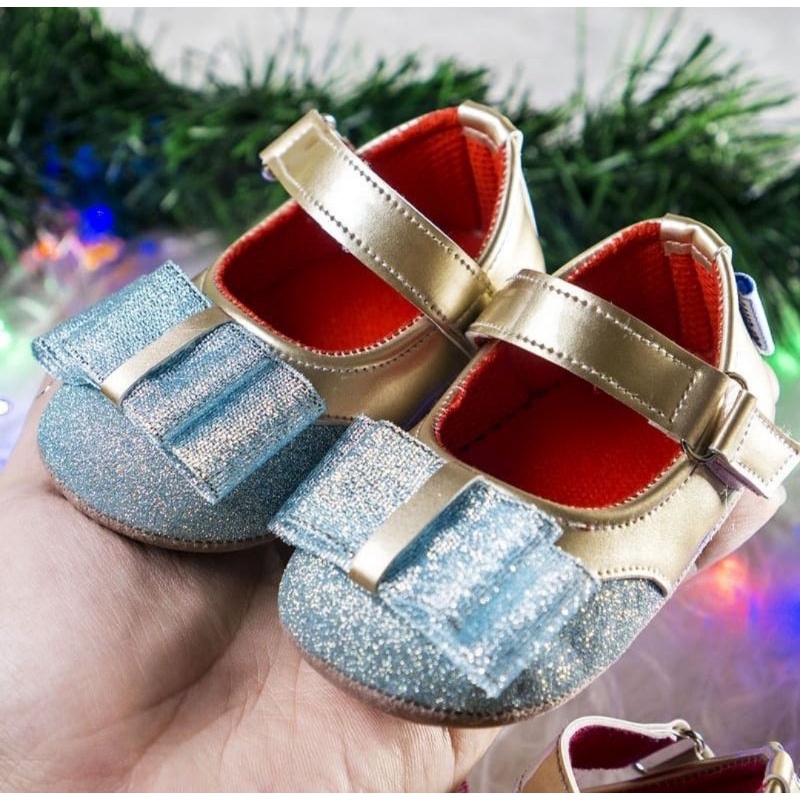 Jeremy Prewalker Shoes For Baby Girl Krystal Series/Sepatu Bayi Perempuan