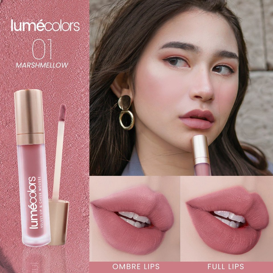 Lumecolors Velvet Lip & Cheek Mousse - Marshmellow