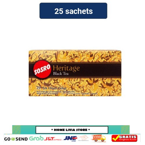 

Teh Celup Sosro Black Heritage 25