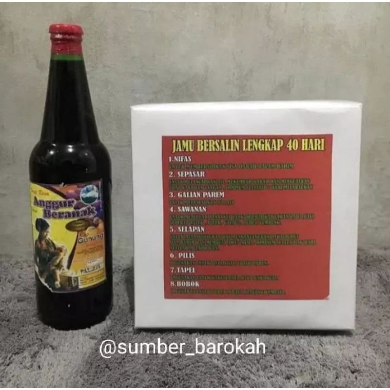 

Ramuan Asli Indonesia Ramuan ibu melahirkan Ramuan ibu menyusui NON ALKOHOL