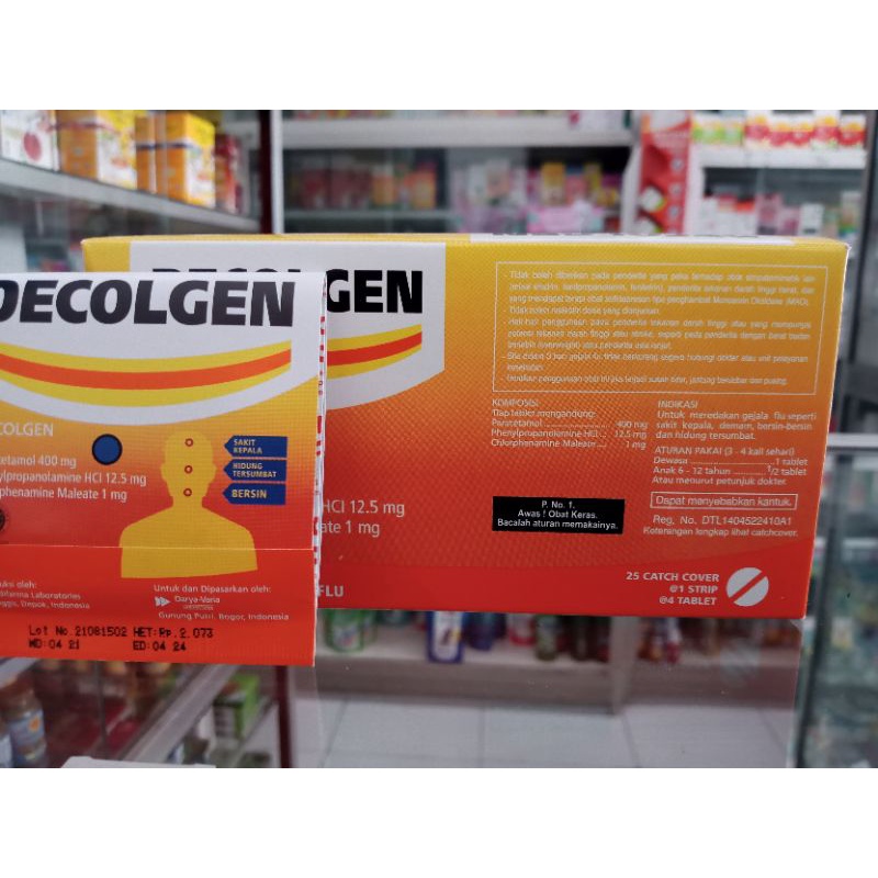 Decolgen 1 Strip @4 Tablet - ED 10/2025