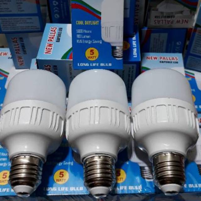 PAKET HEMAT 3 PCSlampu led tabung 5 watt / lampu led 5watt 3pcs