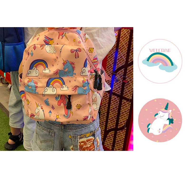 TweedyToys - Tas Ransel Kain / Tas Ransel Anak Sekolah Import