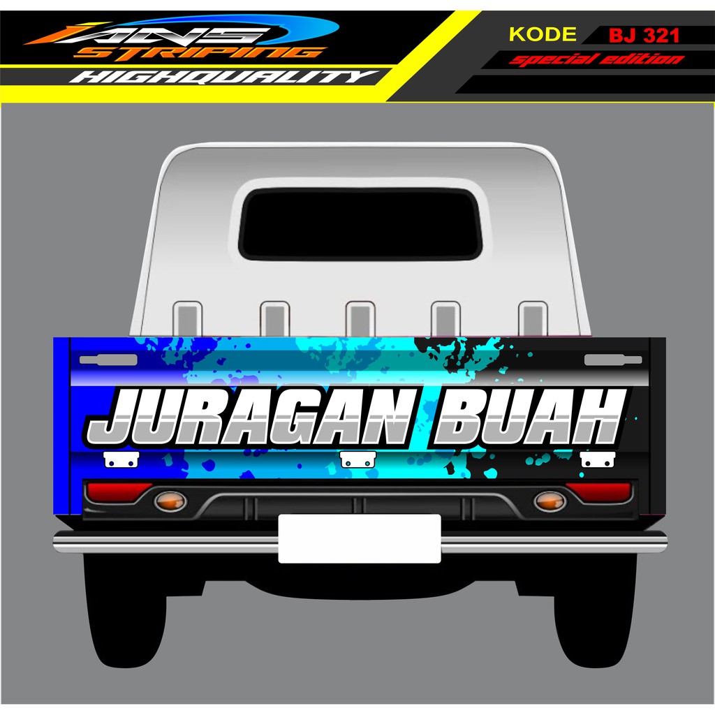 STICKER GRANMAX PICK UP JURAGAN BUAH / DECAL STICKER GRANMAX / STIKER GRANMAX