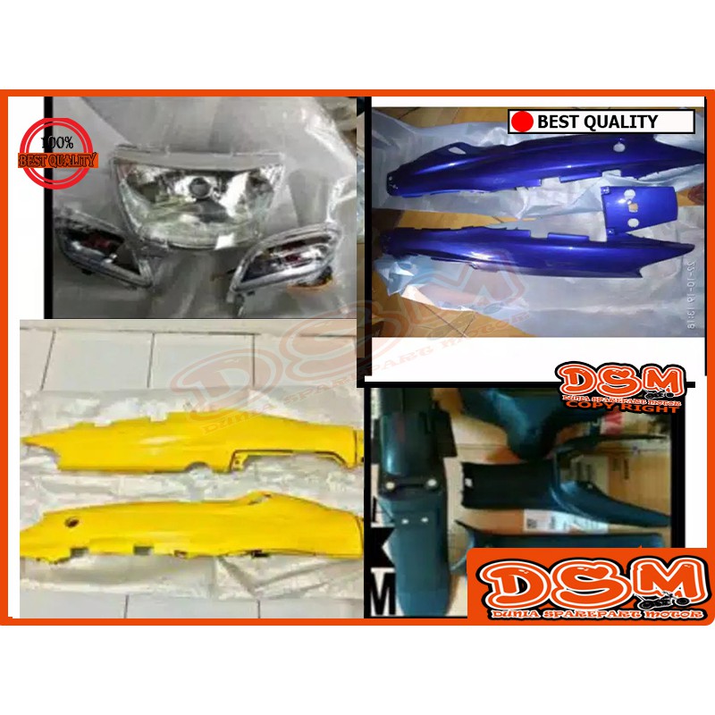 PAKET BODY FIZR PLUS LAMPU DEPAN DAN BODY KASAR YAMAHA FIZR FIZ R F1ZR