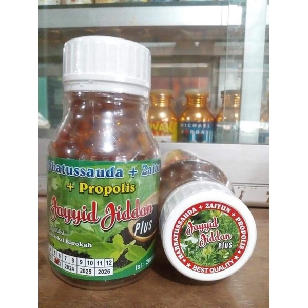 Habatussaudah Ekstra Propolis Herbal Kesehatan isi 200 kapsul