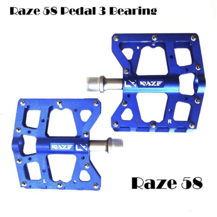 Pedal sepeda mtb Raze 58 Bicycle 3 bearing