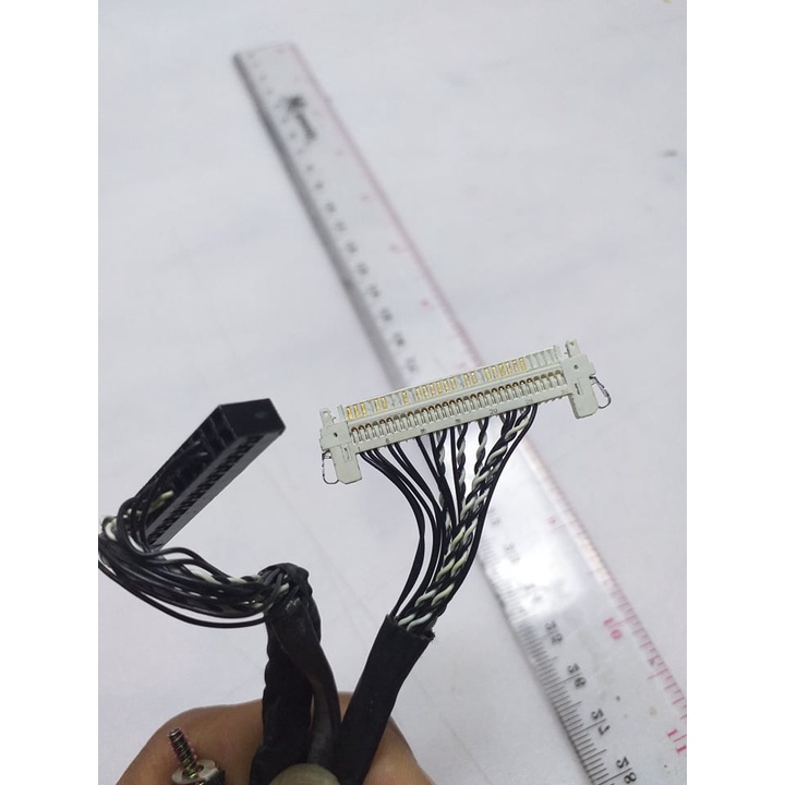 KABEL LVDS POLYTRON KABEL MB KE TCON 30 PIN SESUAI FOTO