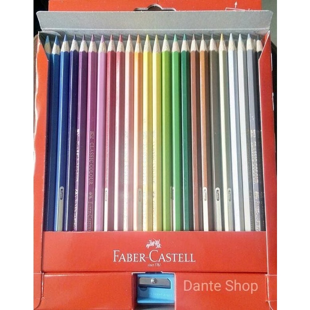 

WARNAPENSIL- PENSIL WARNA FABER CASTELL ISI 48 -PENSIL WARNA
