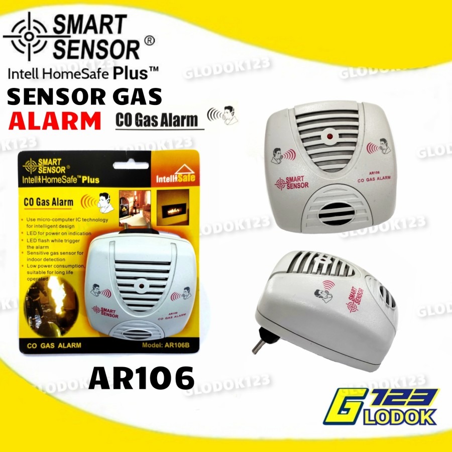 Sensor Gas Alarm Suara Otomatis Deteksi Kebocoran Gas CO LP