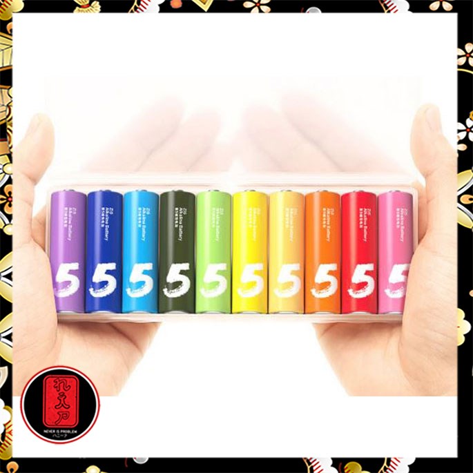 Xiaomi Zi5 Batu Baterai Alkaline AA Battery 10 PCS - Multi-Color