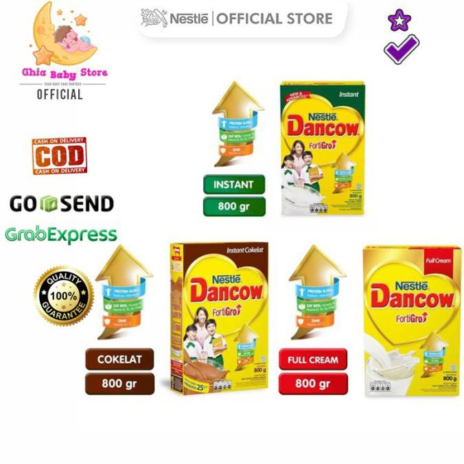 

[[BISA COD]] Dancow FortiGro Susu Usia Sekolah (800 g) | Coklat/Instant/Full Cream - Coklat