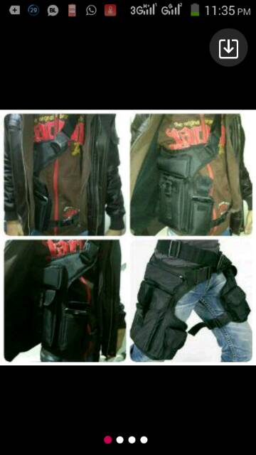 Tas grab paha Slempang hidden mode FBI