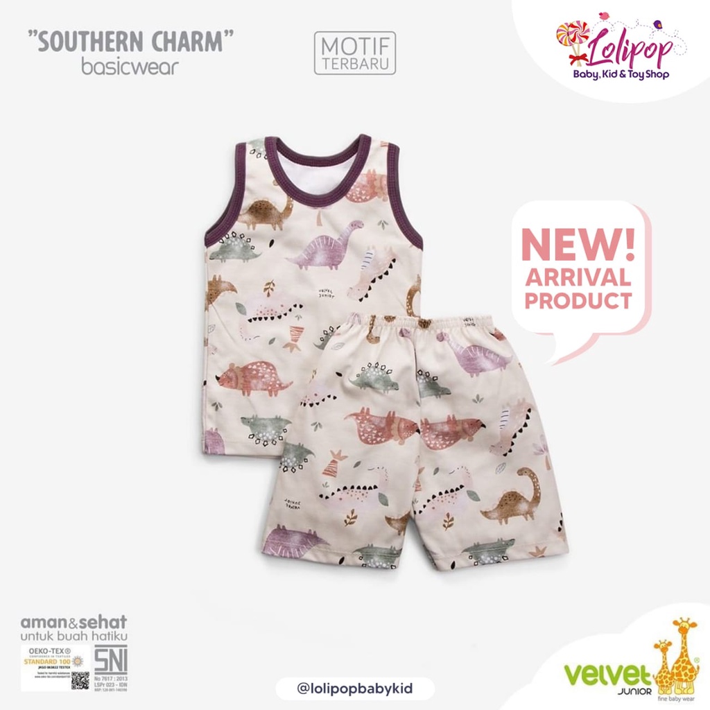 Velvet Junior Southern Charm Setelan Oblong Kutung