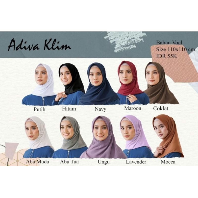 Hijab segiempat Nibras