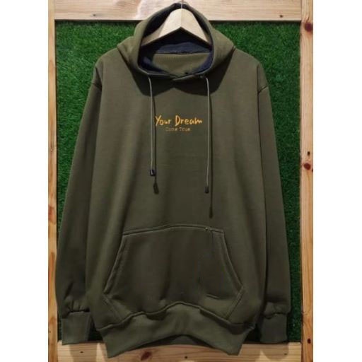 Sweater Hoodie Pria Distro Kachios Original Anime Bahan Cotton Flecce / Hoodie Kachios - Sweater Hoodie Kachios Green Army - UNISEX - Pulover - Bigsize - Jumbo - M - 3Xl / COD ( Bayar Ditempat )