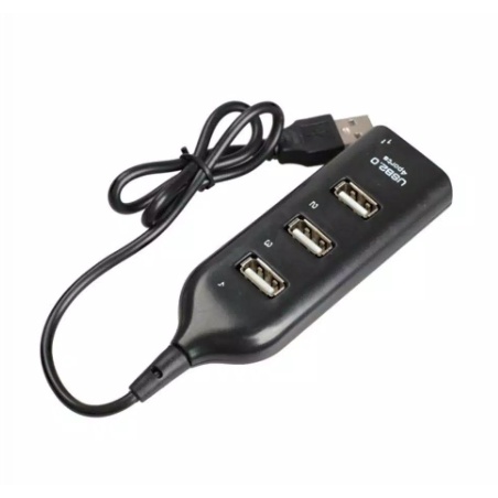 usb hub 4 port sambugan charger penghubung laptop