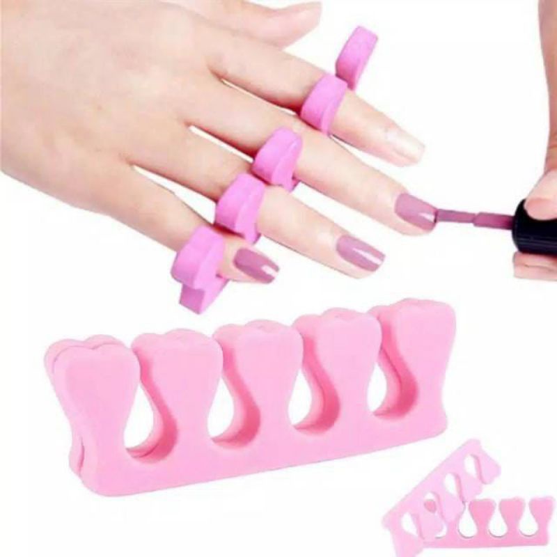 Spons pemisah jari kuku tangan dan kaki / Nail Finger Toes Separator