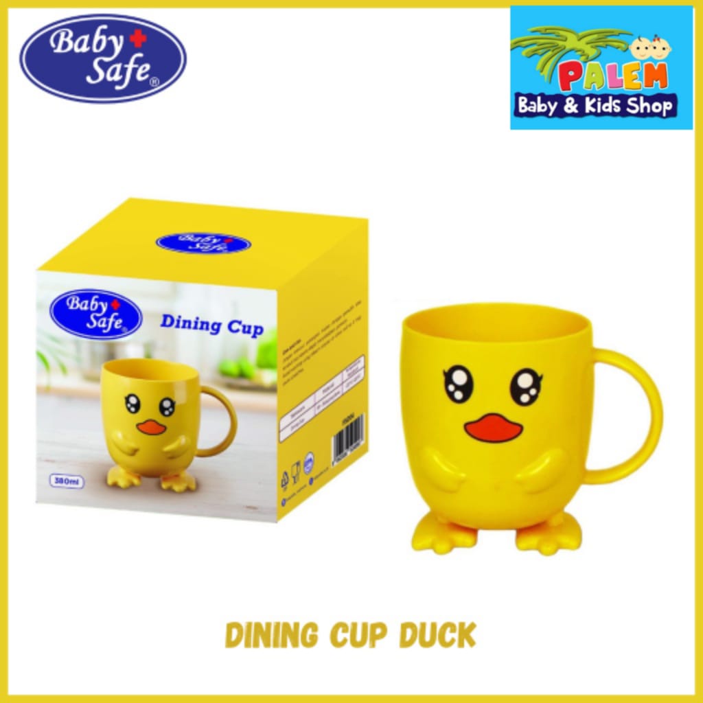 Baby Safe Duck Dining Cup / Gelas Motif Anak FSD04