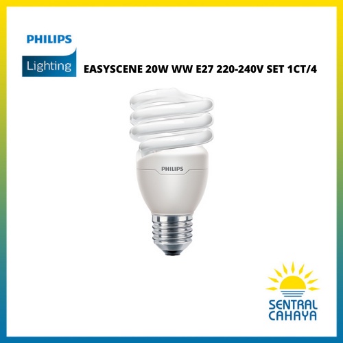EASYSCENE 20W WW E27 220-240V SET 1CT/4