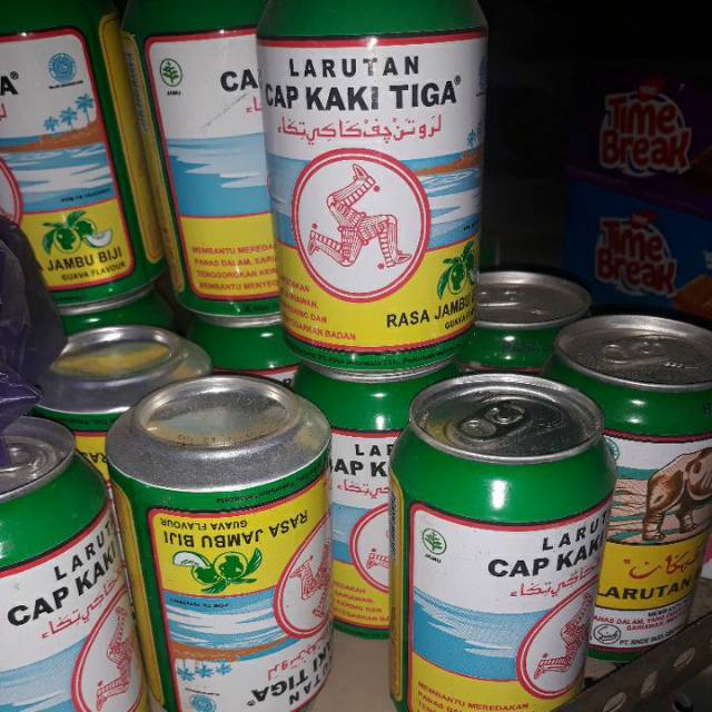 

Larutan kaleng cap kaki tiga