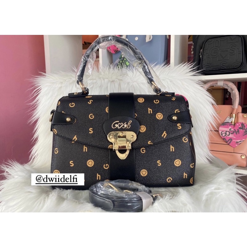 Gosh new ready art 722 black tas gosh